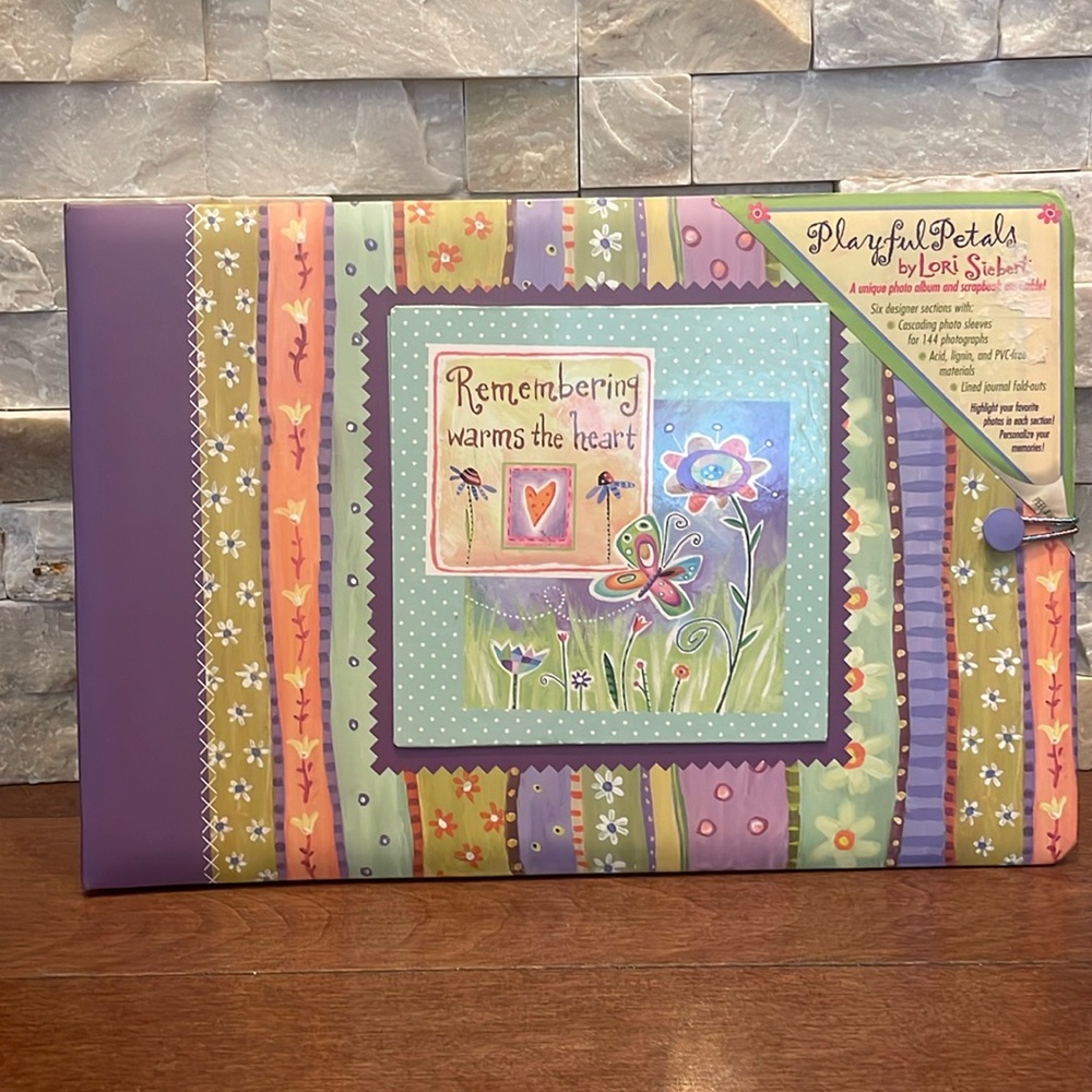 Remembering Warms the Heart Photo Album Scrapbook